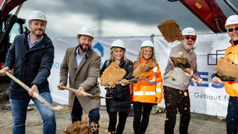 Stadtentwicklung in Monheim: Spatenstich für 200 neue Wohnungen im Hasholzer Grund