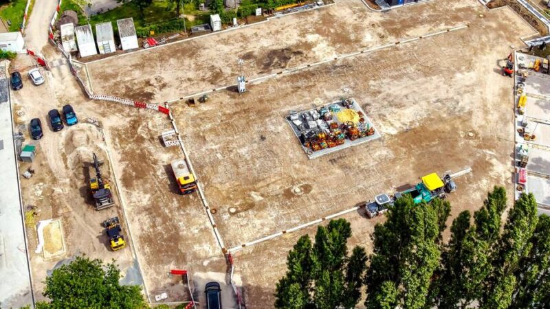 Schützenplatz Monheim: Parkplatz am Rheinbogen wird pünktlich zum Stadtfest fertig