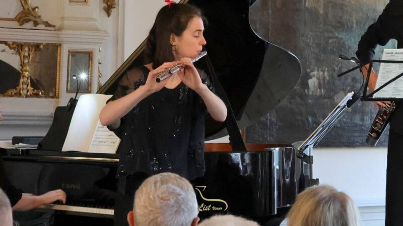 Trio begeistert im Dycker Schlosskonzert: Zupackendes Spiel im historischen Saal