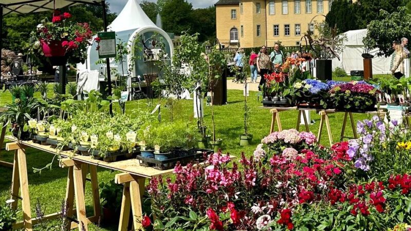 Pflanzen, Blumen und Walking-Acts: Gartenlust auf Schloss Dyck – Mit uns Tickets gewinnen