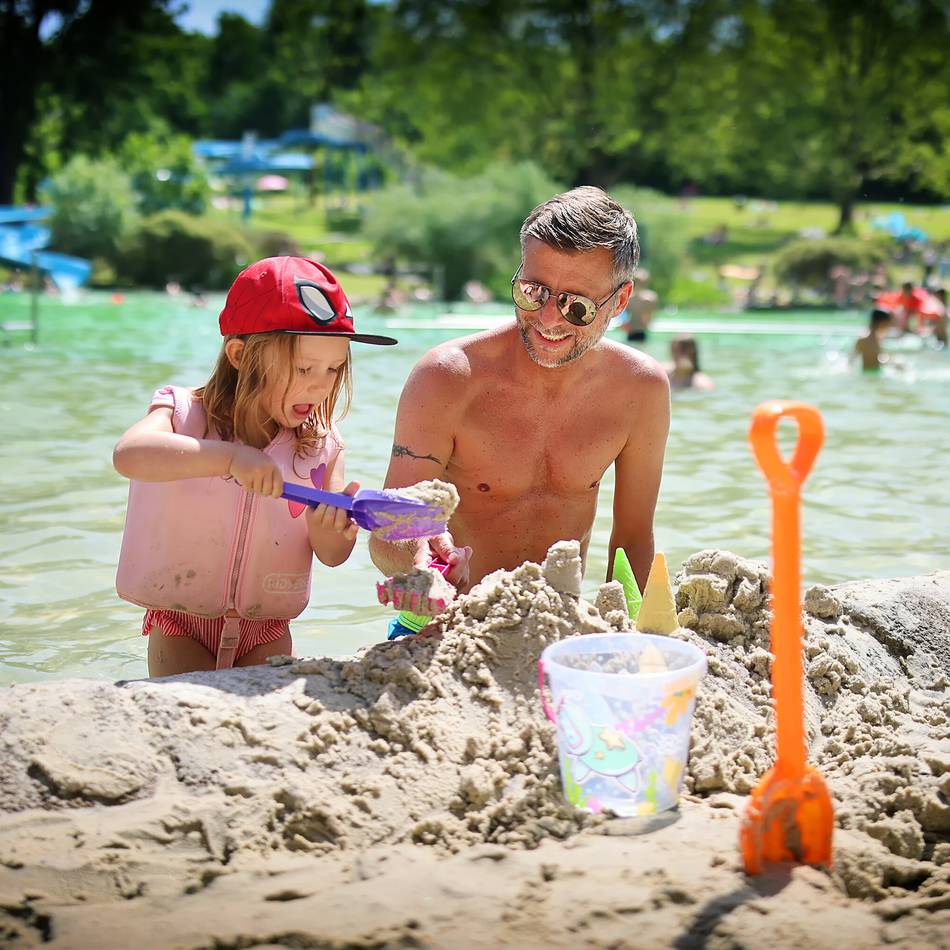 Sommerwetter in Mettmann: Der erste Freibadspaß des Jahres