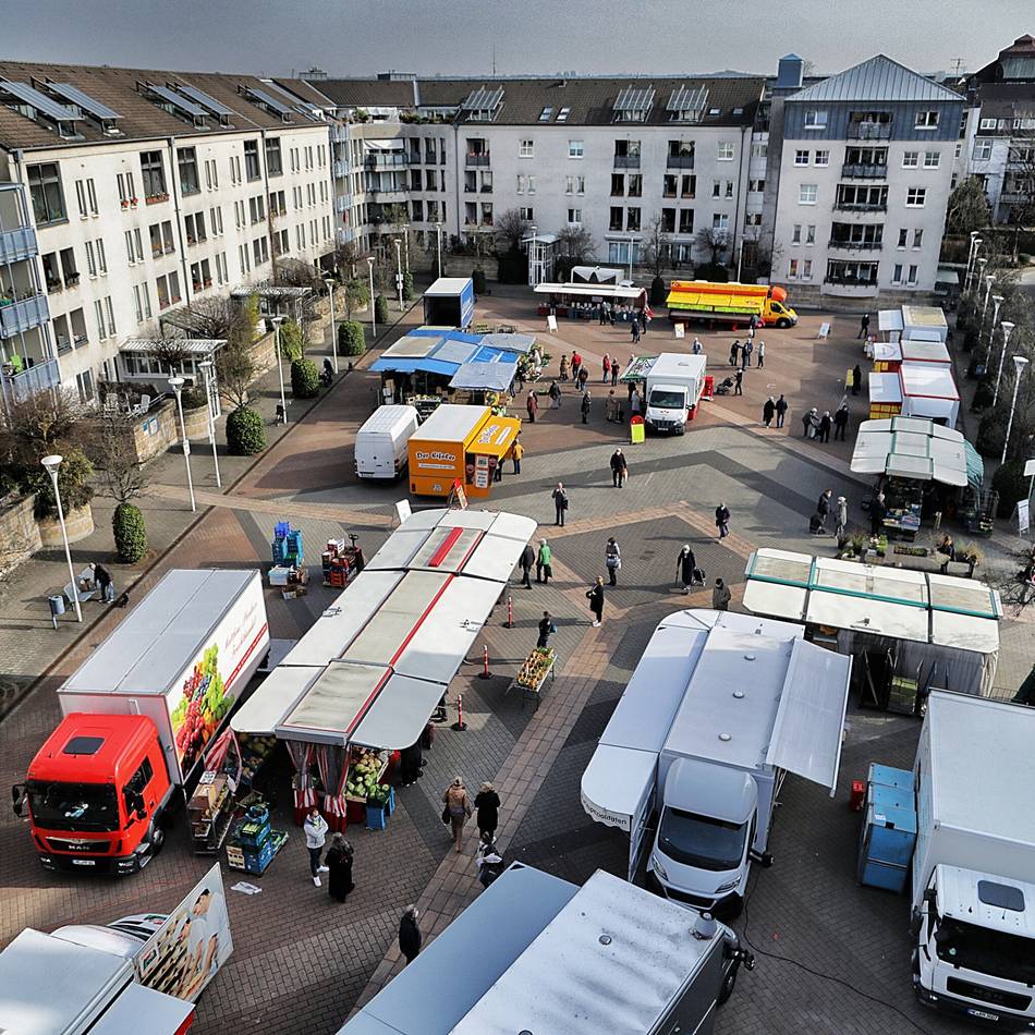Wochenmarkt Hilden: Händler starten eigenen WhatsApp-Kanal