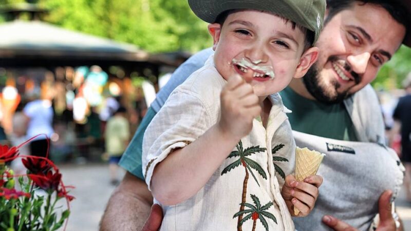 Generationenfest gefeiert: Kinder bekommen eigene Gewerkschaft auf dem Abenteuerspielplatz