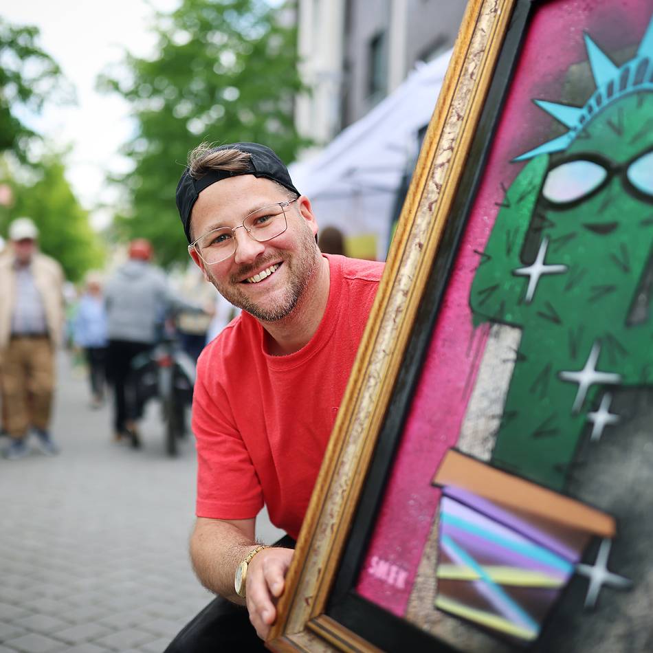 Kunstmeile in Mettmann: Eine Premiere am Königshof