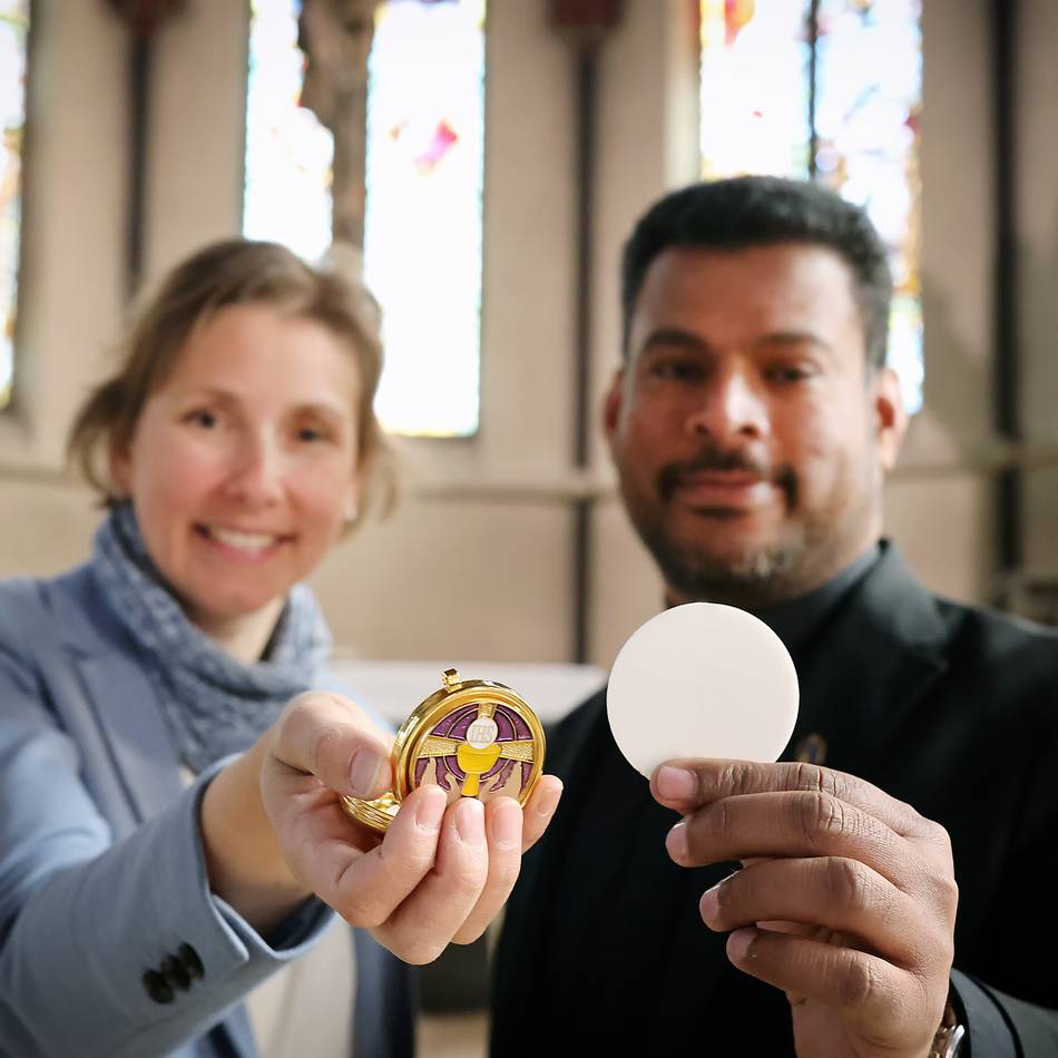 Kirchengemeinden im Kreis Mettmann: Pfarreien in Hilden und Haan zeigen, wie Kommunion mit Zöliakie gelingt