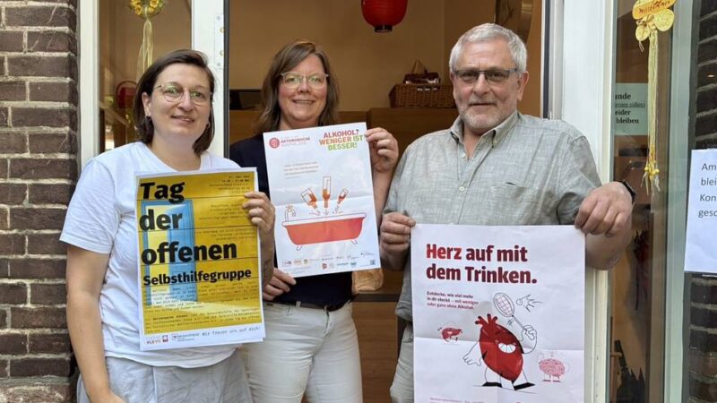 Aktionswoche Alkohol im Kreis Kleve: Caritas und Paritätischer laden zu Tag der Selbsthilfe ein
