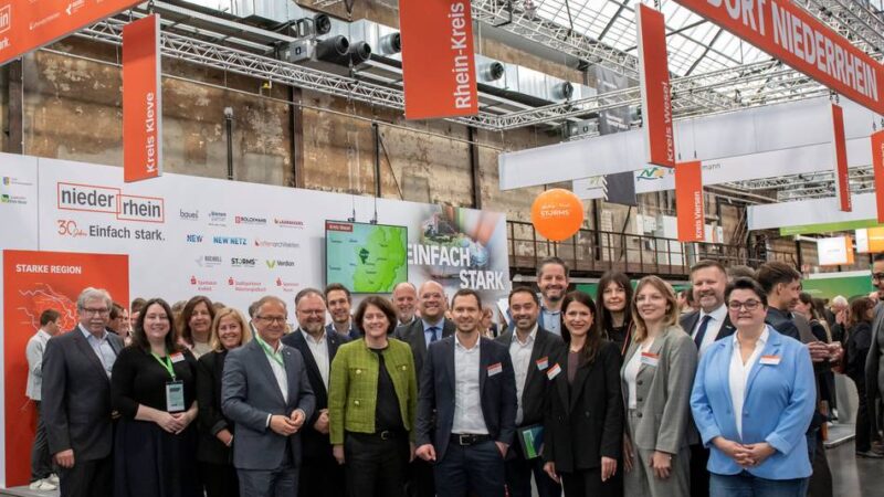 Messe für Entwicklung in Meerbusch: Rhein-Kreis Neuss und Kommunen präsentieren Zukunftsprojekte auf „Polis Convention“