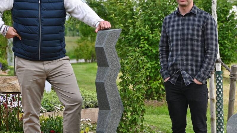 Erfolg für Richard Stiewe: Kempener Steinmetz holt Silber auf der Landesgartenschau