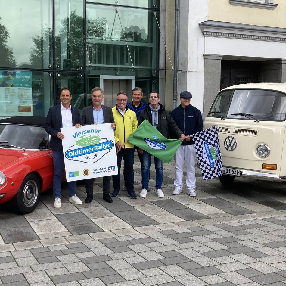 Oldtimerrallye in Viersen: Mehr als 100 Klassiker rollen durch den Kreis Viersen