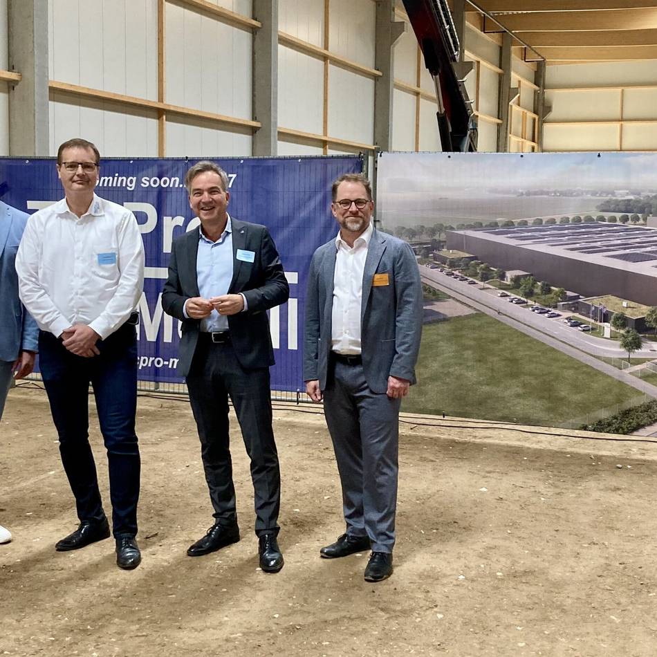 Richtfest in Viersen: Millionen-Investition in Mackenstein: Aurelis baut für Düsseldorfer Firma