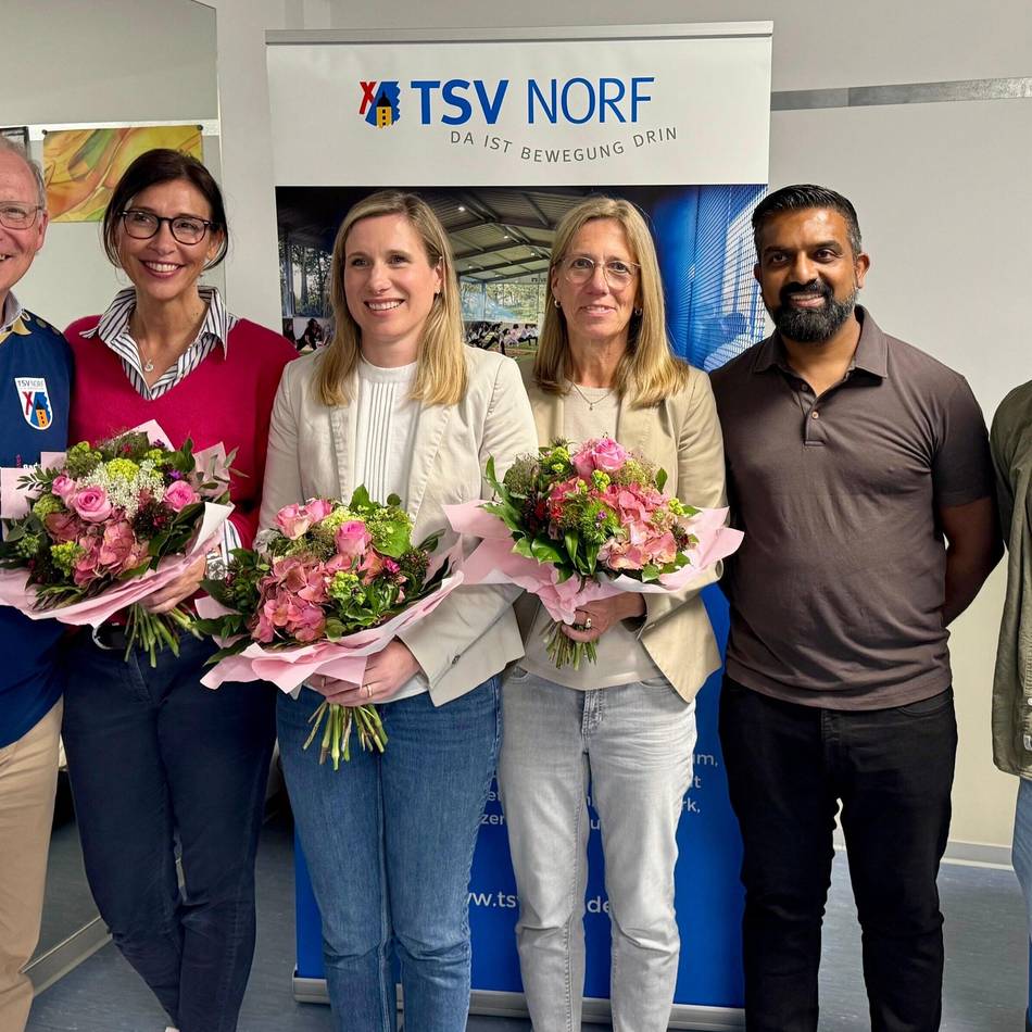 Karoline Büchler neue Vorsitzende bei TSV Norf: Nachfolgerin von Hermann-Josef Baaken steht fest