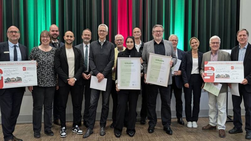 Förderpreis für Integration verliehen: Hildener Jugendparlament-Sprecherin kämpft gegen Rassismus