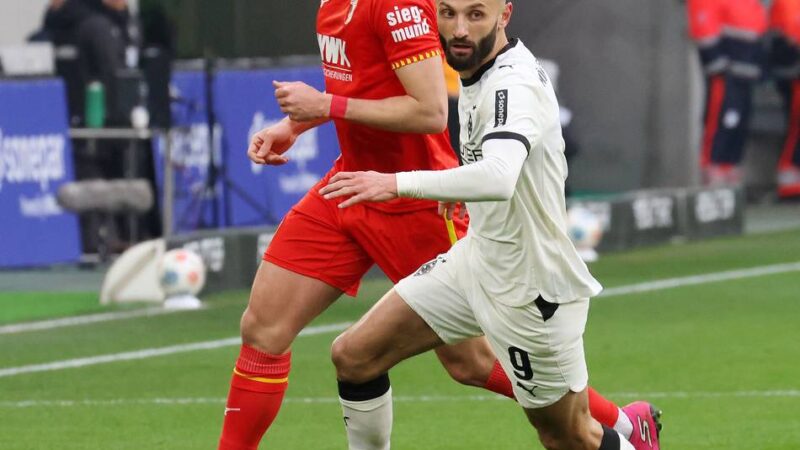 Gegner am Samstag: Der Blick auf Augsburg muss Gladbach ärgern