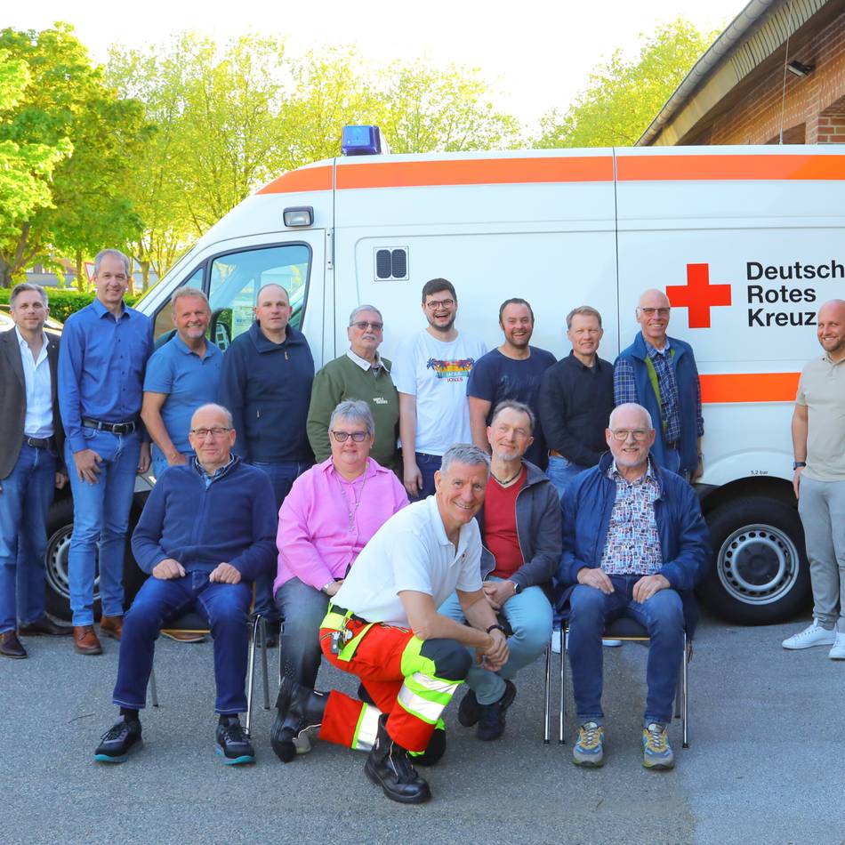 Ehrungen beim DRK in Alpen: Franz Schumacher spendet zum 150. Mal Blut