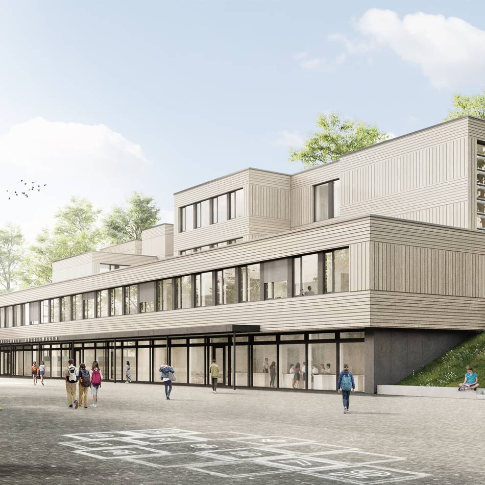 Hückeswagener Hauptschule: Generalsanierung der Hauptschule startet in den Ferien