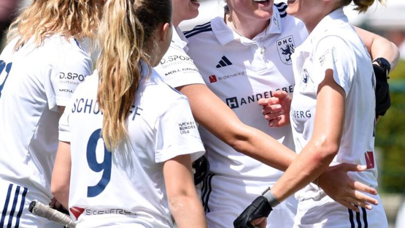 Die Düsseldorferinnen gewinnen gegen Berlin Spiel zwei und drei: DHC-Frauen drehen die Serie und stürmen ins Final Four