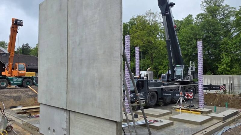 Vorbereitung für neues Hckeswagener Hallenbad: Neue Heizzentrale im Aufbau