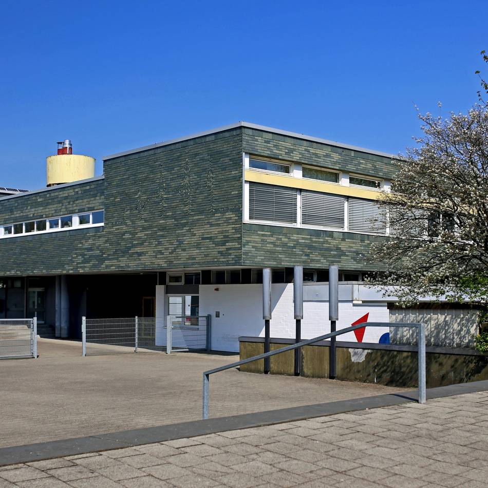 Größte Grundschule in Radevormwald: Die Grundschule neben dem Rathaus