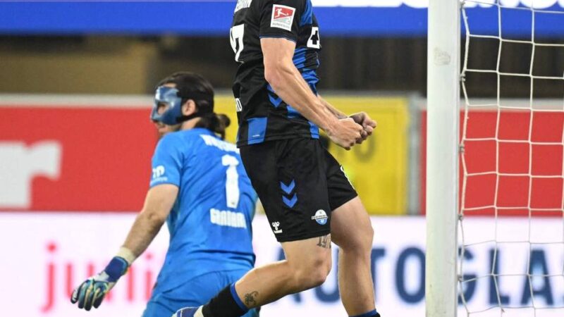 Curda wird zum Helden: Siegtreffer in der Verlängerung – Paderborn schickt Wolfsburg in die Zweite Liga