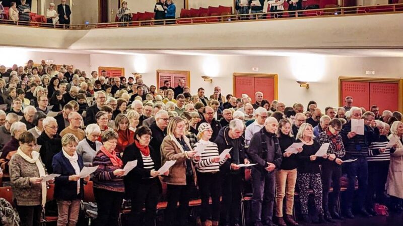 RP-Lesersingen mit Wolfram Goertz: Lady Gaga zum Mitsingen in der Dülkener Kirche