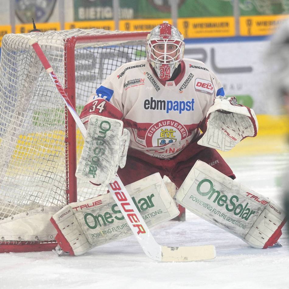 Goalie aus Landshut kommt: Die DEG hat eine neue Nummer eins im Tor