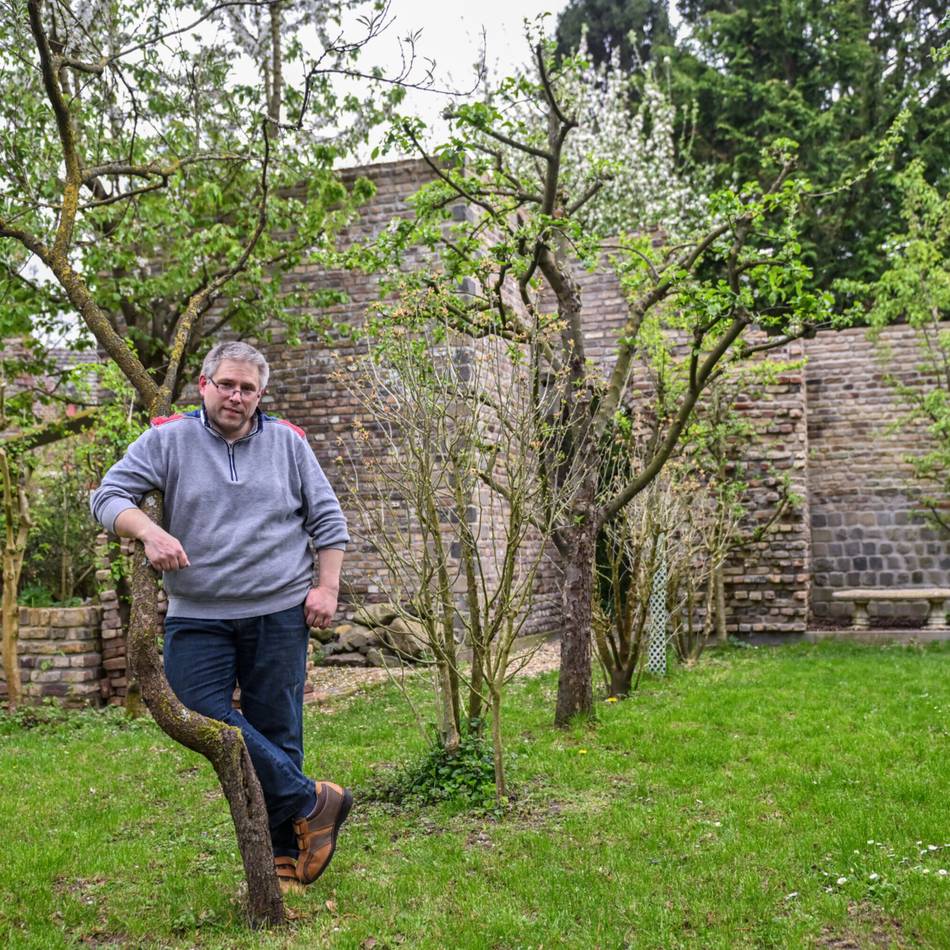 Geschichte im Garten: Eine neue alte Burgruine für Grefrath