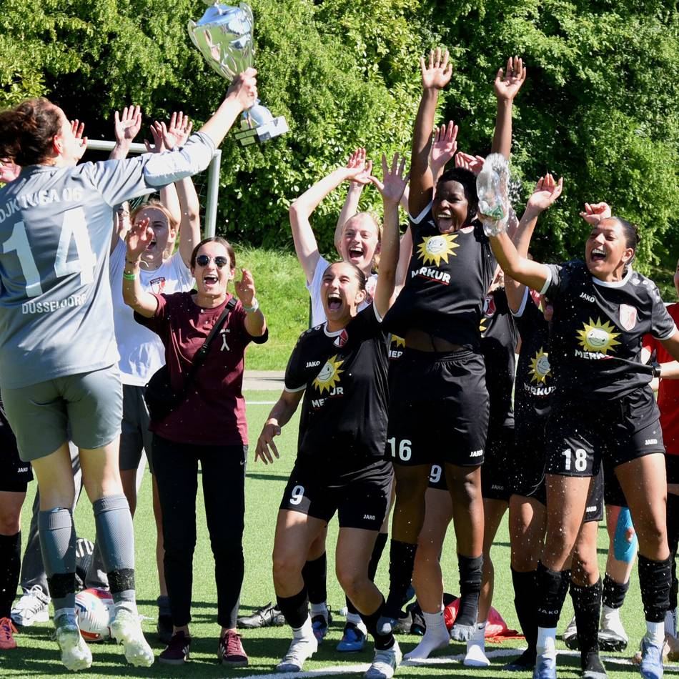 Der Niederrheinligist gewinnt das Finale 2:1: Tusa verteidigt den Kreispokal gegen Fortuna