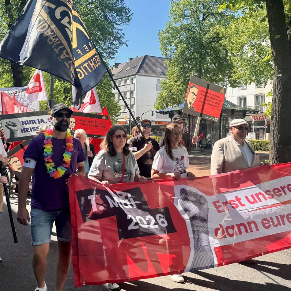Debatte nach 1. Mai: Streit um Arbeitgeber-Rede bei Maikundgebung in Krefeld