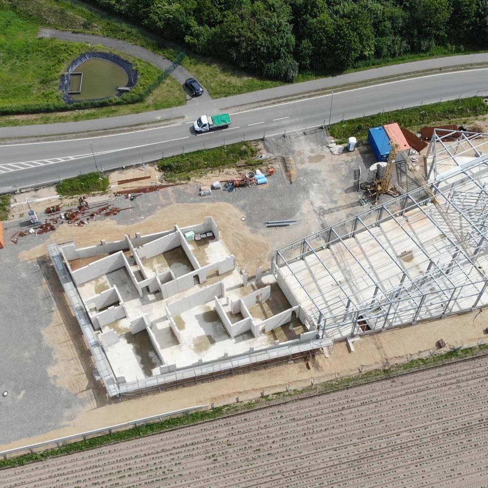 Neubau in Arbeit: Wie es mit dem Bau des Feuerwehrgerätehauses in Bracht weiter geht