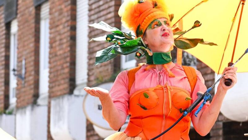 Pfingstfest in Brüggen 2026: Riesige Orangen in der Innenstadt