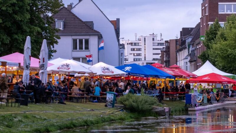 Bierbörse in Mönchengladbach: Geropark wird für ein Wochenende zum Biergarten