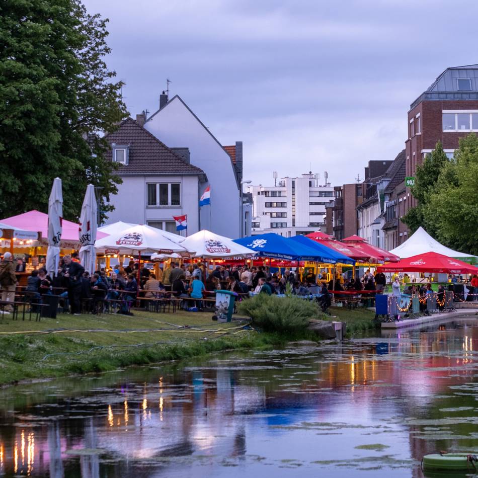 Bierbörse in Mönchengladbach: Geropark wird für ein Wochenende zum Biergarten