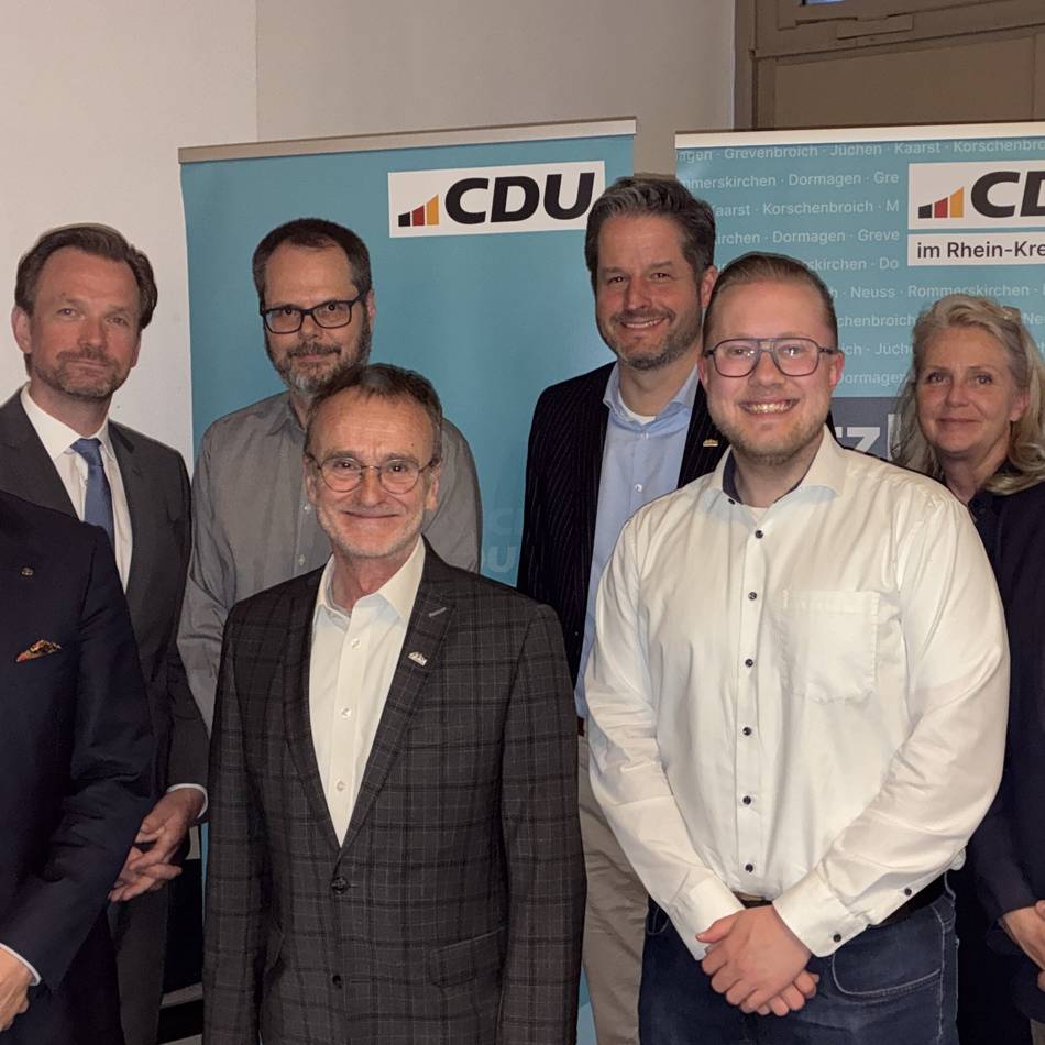 Partei wählt neuen Vorstand: CDU Meerbusch setzt auf Erfahrung und neue Köpfe