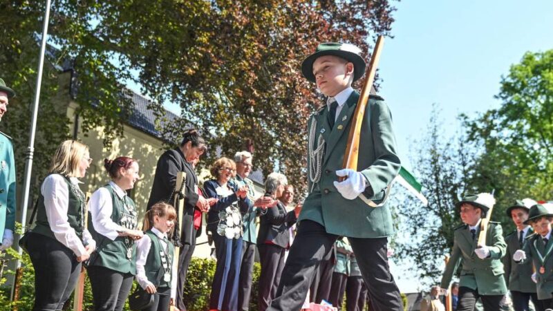 Schützenverein Klein-Jerusalem: Schützen feiern rund um die Kapelle