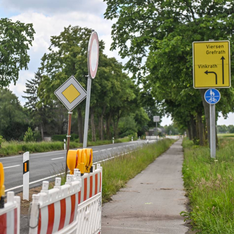 Land NRW investiert im Kreis Viersen: Wo Straßen und Radwege besser werden sollen