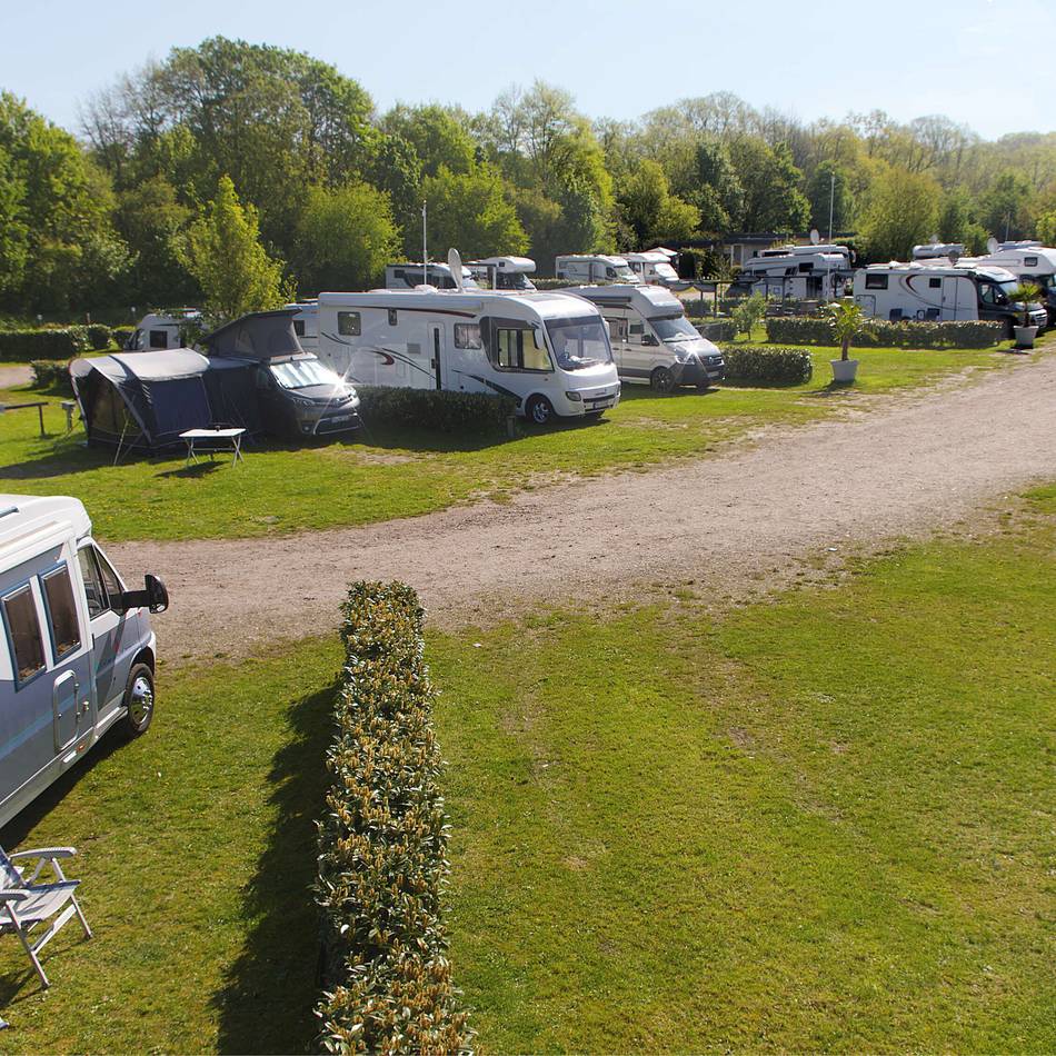 Camping auf dem Fürstenberg: Wohnmobilpark Xanten ist oft ausgebucht