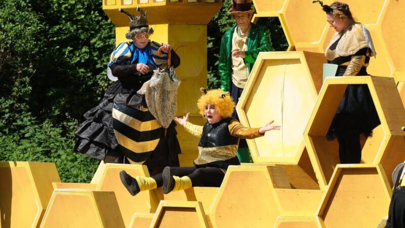 Blauer See in Ratingen: Spektakel um die Biene Maja