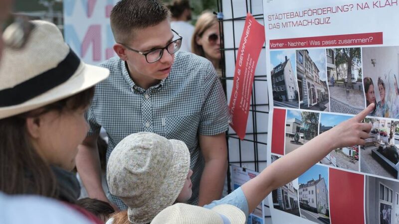 Städtebauförderung in Ratingen: Neue Parkouranlage lockt Familien an die Poststraße