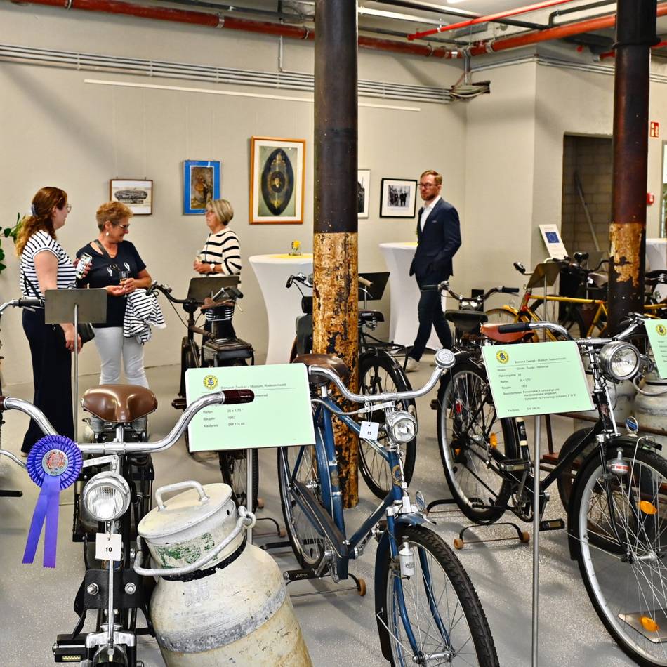 Zweiradmuseum in Radevormwald : Bismarck-Zweiräder beziehen ihr neues Zuhause
