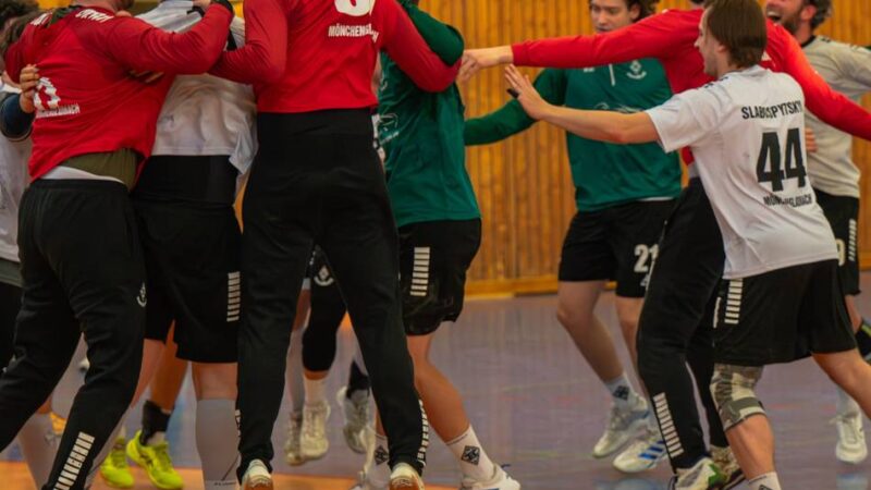 Nach Derbysieg gegen TVK: Borussia Mönchengladbach spielt auch nächste Saison in der Handball-Regionalliga
