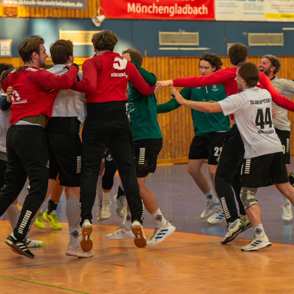 Nach Derbysieg gegen TVK: Borussia Mönchengladbach spielt auch nächste Saison in der Handball-Regionalliga