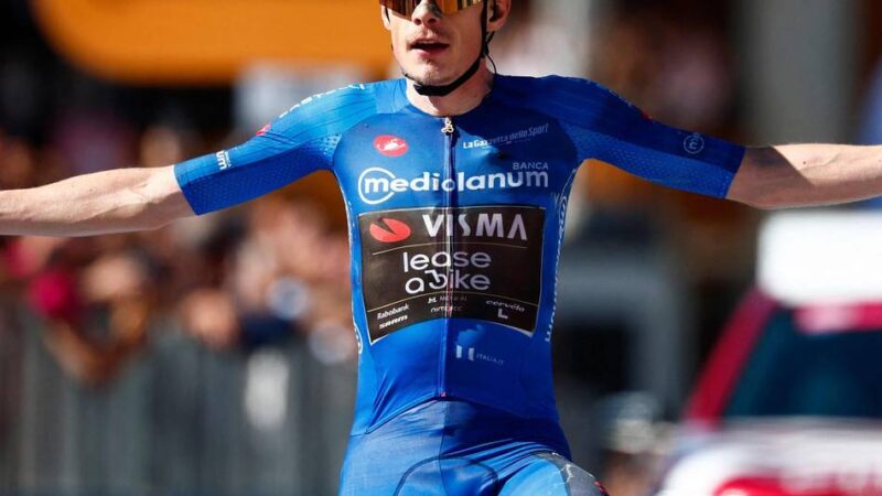 Überragend am Berg: Vingegaard übernimmt Giro-Führungstrikot in den Alpen