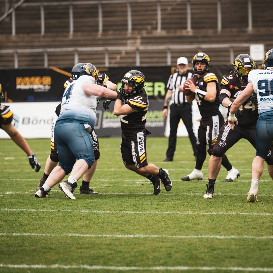 Vor dem Saisonstart in der GFL2: Neue Krefeld Ravens-Offense-Line soll zur Mauer werden