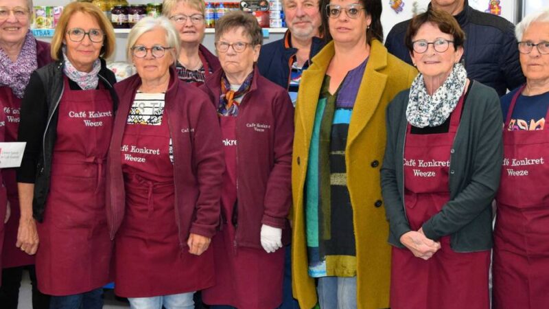 Anlaufstelle für Bedürftige: SPD besucht Café Konkret in Weeze