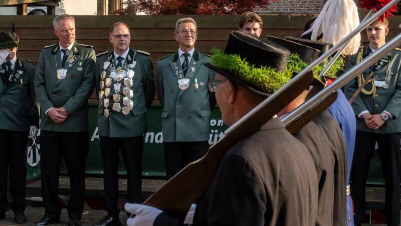 Schützenfest 2026 in Driesch: Schützenkönig André I. verzichtet auf Orden