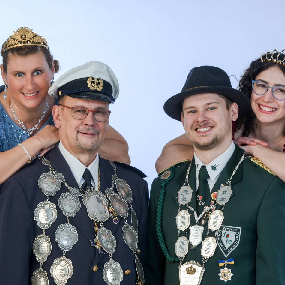 Schützenfest in Düsseldorf: Wie der Vater so der Sohn
