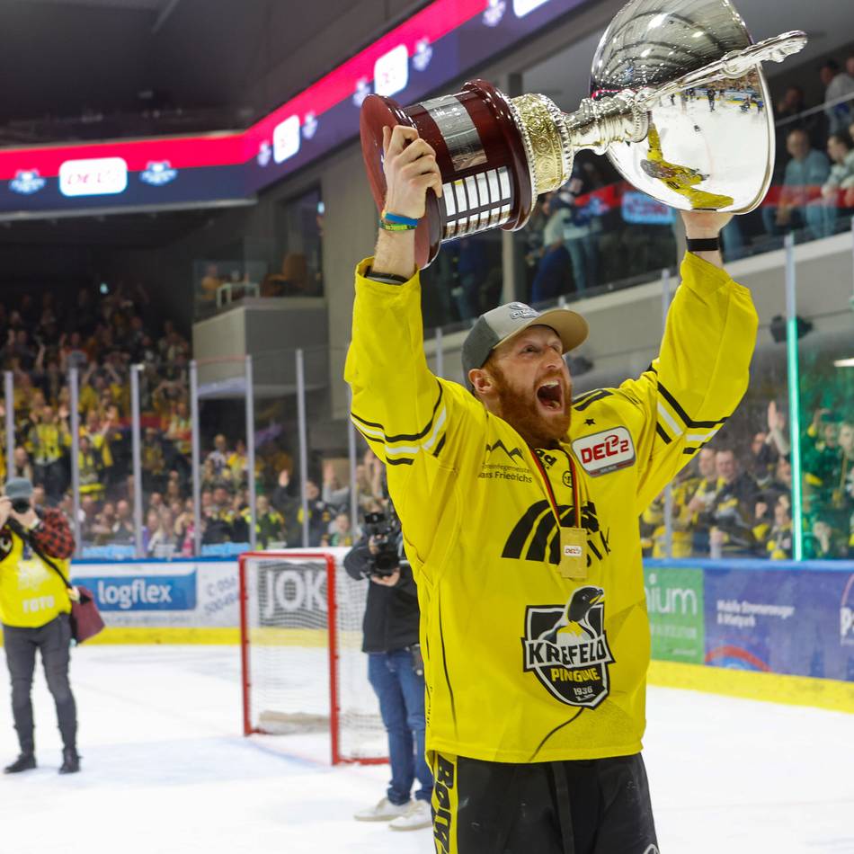 Von 1 bis 208.255: Das ist die Meistersaison der Krefeld Pinguine in Zahlen