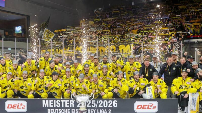 Nach dem DEL2-Titel: Entscheidung ist gefallen – die Krefeld Pinguine wagen die Rückkehr in die DEL