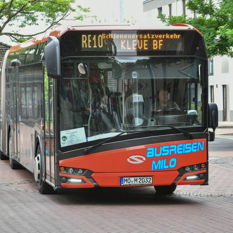 Beim Niersexpress: Schienenersatzverkehr jetzt auch für Schülerfahrten