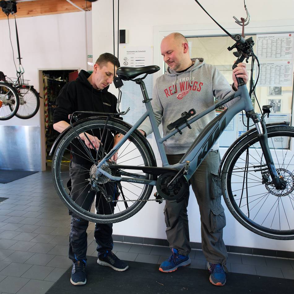 SkF-Radstation in Ost: Warum Kunden aus Düsseldorf nach Ratingen kommen